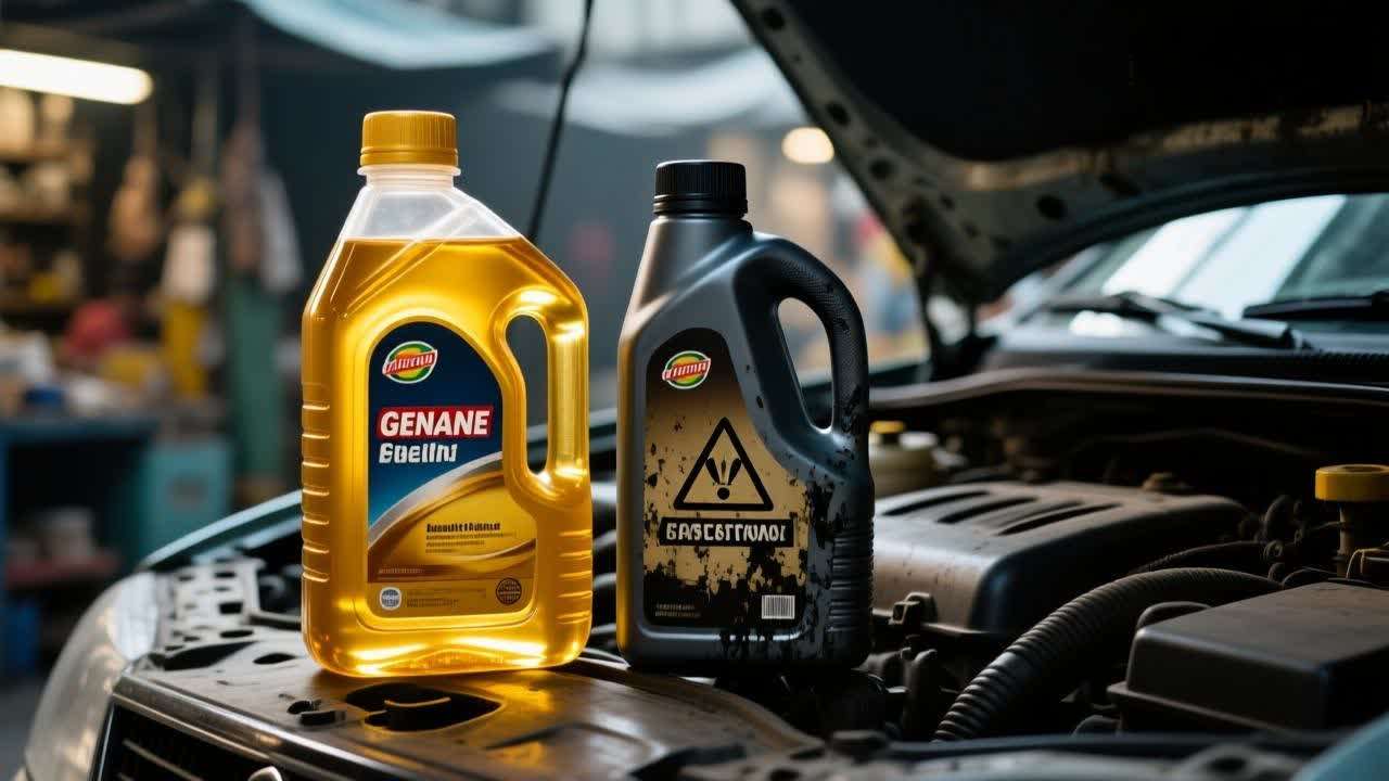 روغن موتور تقلبی